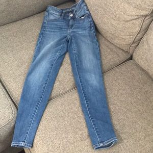 American Eagle jean jeggings size 0 short
